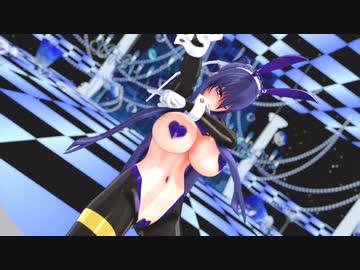 対魔忍MMD　秋山凜子　ヒアソビ　逆バニー