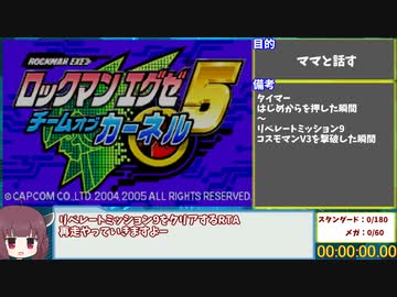ロックマンエグゼ5チームオブカーネル　リベレートミッション9クリアRTA 7:00:24:04 part1