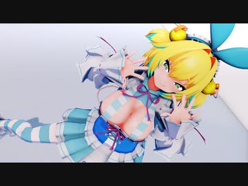 【MMDボンバーガール】パイン【MMDモデル配布あり】