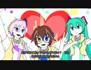 【ボカロと歌ってみた】ハッピーシンセサイザ - EasyPop/BETTI / covered by 微藤ウィン, flower, 初音ミク
