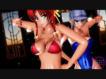 【東方MMD】美鈴・咲夜で「ハイファイレイヴァー」 1080P