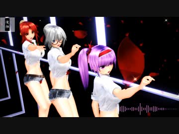 【東方MMD】ショートジーンズな紅魔組3人で 侵蝕
