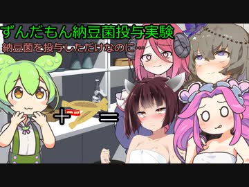 【ボイロAV祭3】ずんだもん納豆菌投与実験-納豆菌を投与しただけなのに…-