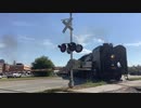 *Dead Bells &amp; IAIS 6988!!*  SW 11th St Railroad Crossing, Des Moines, IA 9/6/21 蒸気機関車 踏切 アイオワ州