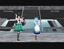【東方MMD】比那名居天子　霊烏路空で「Nyan cat EX」