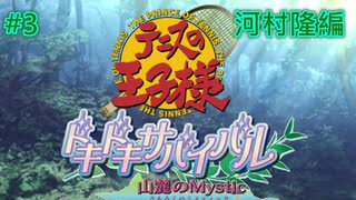 【テニスの王子様】【女性実況】#3　ドキドキサバイバル　山側　河村隆編【PS2】