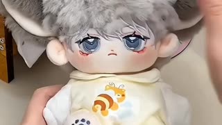 獣耳付け男の子 20CM 着せ替えぬい