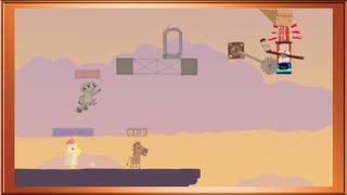 ◉【Ultimate Chicken Horse】三十路3人の醜い蹴落とし合い/part_2