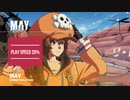 GGST音ゲーみたいな初心者向けコンボ練習動画【メイ】コンボ（No.16）