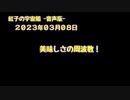 紅子の宇宙船 －音声版－ 2023年03月08日