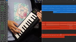 [GarageBand] 砂塵と爛漫が神曲すぎて頭を離れなくなったので弾きましたぞ！！
