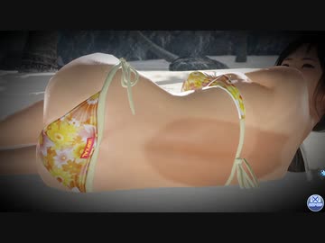 【DoaXvv/こころ】横寝・まるまり/ワッフル