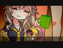 とっても甘くて美味しいずんだ汁を搾る仕事