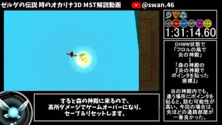 【RTA】ゼルダの伝説 時のオカリナ3D MST 2:30:14 Part3【ゆっくり解説】