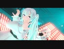 カメレオンを踊るYYB式モノクロームのミクさんとリンちゃんが尊いのです……。