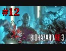 しつこい怪物とあっけない別れ【バイオハザード RE:3】#12