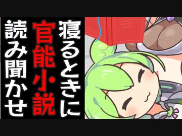 寝る時、母親に官能小説を読み聞かせしてもらうずんだもん