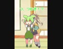 ずんだもんでヘコヘコするつむぎちゃん