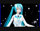 MMD、ミク、計2人、で、天国への手紙