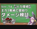 【MHRise:SB】ガンス担いだゆかりさんがVer.14環境のダメージ検証をするようです【#ガンランス】【VOICEROID実況】