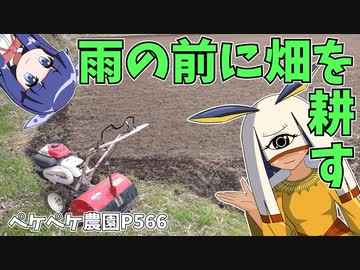 2023年3月12日　農作業日誌P566　雨が降るらしいのでやらねばならない地面の耕し作業　MYCOEIROINK