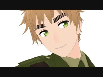 眉侵蝕【APヘタリアMMD】