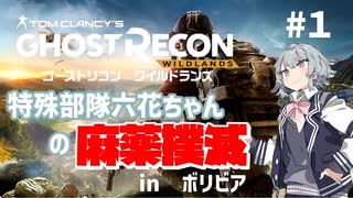 特殊部隊六花ちゃんの麻薬撲滅! in ボリビア Ghost Recon Wildlands part1