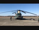 Nov. 2019 CH-47 Chinook JASDF Hyakuri AB airshow  Ibaraki Japan 百里航空祭　事前公開　チヌーク　※名前、顔掲載はクルーに許可済