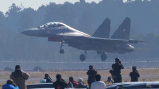 百里基地でインド空軍のSu-30フランカーと空自F-15, F-2撮ってみた!![茨城空港公園]