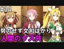 【SAOHF】世界で1番キリトが嫌いです#34【ソードアートオンラインホロウフラグメント】