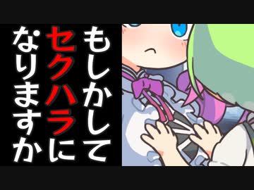 セクハラかどうかの確認なのでセーフだという認識のずんだもん