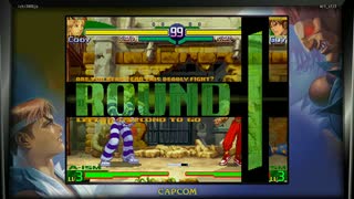 ストリートファイターZERO3　プレイ動画　凱VSコーディ(自分)