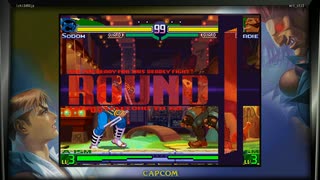 ストリートファイターZERO3　プレイ動画　バーディVSソドム(自分)