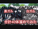 黒ガルディアンと白ガルディアンを合計40体溜めてみた！超極ネコ祭キャラが揃い踏み！【にゃんこ大戦争】