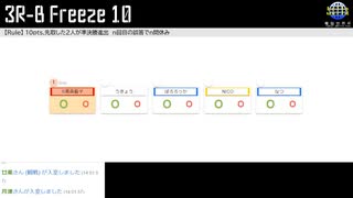 「電脳世界杯 the 4th」#6　３Ｒ－Ｂ「Freeze 10」