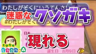 オン島で迷惑かけてくるクソガキ現れました【とび森】
