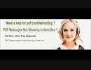 POF Messages Not Showing in Sent Box ? Dial 1-855-276-3666