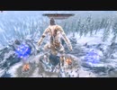 TESV:Skyrim 2015-08-02 巨人が100m級超大型巨人過ぎる