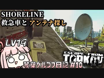 初めてのSHORELINEでやはりボコられる琴葉茜 #10【Escape from Tarkov ボイスロイド実況】
