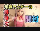 【ラブドールお迎え】等身大布製ラブドールをお迎えしたので開封していきます【幸福人形 幸福人偶 アニメドール】