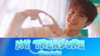 【TREASURE】"MY TREASURE"［韓国語歌詞／カナルビ／日本語訳］