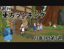 週刊東方ランキング　23年3月第3週