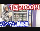 1回2000円？謎のガンダム自販機全種類買って店長とガンダムトークしたら話長すぎたww【ヒカル&店長切り抜き】