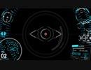 【AviUtl】画像素材一切なしでドミネーター(PSYCHO-PASS)のHUD再現してみた