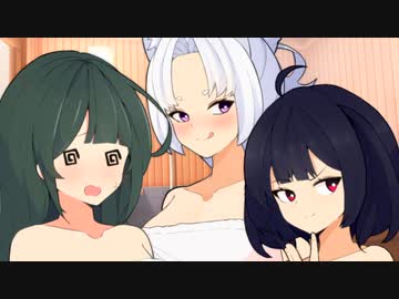 （再うｐ）【ASMR】東北姉妹の3人とお風呂で...【VOICEROID耳マッサージ他】