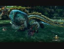 【MH3G】月下雷鳴 ユクモ天(追加スキルなし) +ゴアフロ【モンハン】