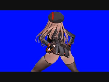 ラピのプリケツエロい！ニケのケツがこんなに締まりが良いなんてBB.nikke