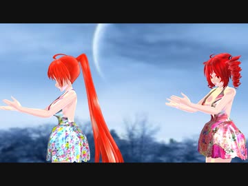 【MMD】ガ【重音テト　波音リツ】