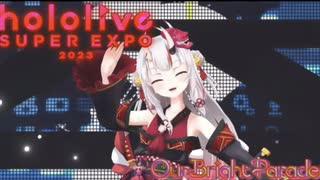 ビビビ/百鬼あやめ【hololive 4th fes. Our Bright Parade holo*27 stage】