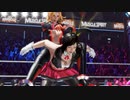 【DOA6 ryona】こころ にロデオホールド&ロメロスペシャル(うさぴょんコス)